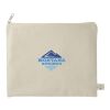 Organic Cotton Flat Travel Pouch Natural | No Imprint | not available | not available