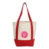 Small Recycled 8oz Cotton Tote Red | No Imprint | not available | not available