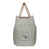 Field & Co. 16oz Cotton Canvas Convertible Tote Standard | Gray | No Imprint | not available | not available