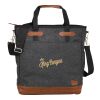 Field & Co.® Campster Wool 15" Computer Tote Charcoal | No Imprint | not available | not available