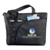 Excel Sport Zippered Utility Business Tote Black | No Imprint | not available | not available
