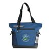 Urban Passage Zippered Travel Business Tote Blue | No Imprint | not available | not available