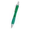 Rio Gel Pen With Contoured Rubber Grip Transparent Green