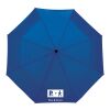 42" totes® 3 Section Auto Open Umbrella Blue