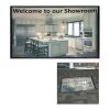3' x 5' Point Of Purchase Dye Sublimated Floor Mat White | No Imprint