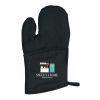 Quilted Cotton Canvas Oven Mitt Black | No Imprint | not available | not available