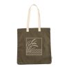 FEED Organic Cotton Convention Tote Olive Green