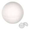 Rubberized Lip Moisturizer Ball White | No Imprint | not available