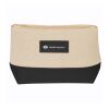 Allure Cosmetic Bag Natural with Brown