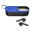 Power Slide Wireless Earbuds & Speaker Black/Royal Blue | No Imprint | not available | not available