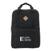 Fife Recycled 15" Laptop Backpack Black | No Imprint | not available | not available