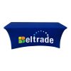 6' Stretch Table Cover (3-Sided) White | No Imprint | not available | not available