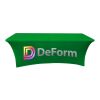 8' Stretch Table Cover (3-Sided) White | No Imprint | not available | not available