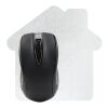 House Shaped Dye Sublimated Computer Mouse Pad White | No Imprint | not available | not available