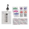 On The Go 12-Piece First Aid Pack Clear | No Imprint | not available | not available