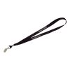 Lanyard with Bulldog Clip Black