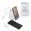 Wireless Charger Pen Holder w/ Dual Outputs White | No Imprint | not available | not available