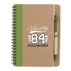 5" x 7" Eco Spiral Notebook with Pen Green | No Imprint | not available | not available