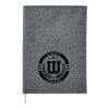 5"x 7" Canvas Pocket Refillable Notebook Black | No Imprint | not available | not available