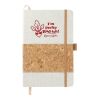 5.5" x 8.5" FSC® Mix Recycled Cotton Cork Notebook Natural | No Imprint | not available | not available