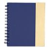 6.5" x 7" Lock-it Spiral Notebook w/Pen Blue | No Imprint | not available | not available