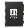 5” x 7” FSC® Mix Spiral Notebook with Pen Black | No Imprint | not available | not available