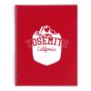 8.5" x 11 FSC Mix Remark 1-subject Notebook Red | No Imprint | not available | not available