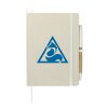 5" x 7" Organic Cotton Bound Notebook w/Pen Natural | No Imprint | not available | not available
