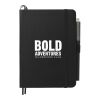 5" x 7" Bulleting Bound Notebook w Pen Black | No Imprint | not available | not available