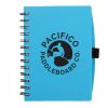 5.5” x 7” FSC® Recycled Coordinator Notebook Transparent Blue | No Imprint | not available | not available