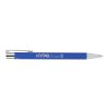 Maxi Recycled Aluminum Soft Touch Gel Pen Blue
