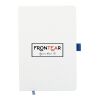5.5 x 8.5 FSC Recycled Bamboo Fiber Bound Notebook Blue