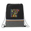 Rainbow RPET Drawstring Bag Black | No Imprint | not available | not available