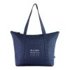 Vila Recycled Boat Tote Navy