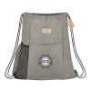 The Goods Recycled Drawstring Standard | Gray | No Imprint | not available | not available