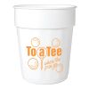 Fluted 16oz Stadium Cup White | No Imprint | not available | not available