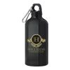 Li'l Shorty 17oz Aluminum Sports Bottle Black | No Imprint | not available | not available