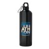 Pacific 26oz Aluminum Sports Bottle Black | No Imprint | not available | not available