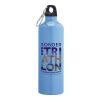 Pacific 26oz Aluminum Sports Bottle Recycled Light Blue | No Imprint | not available | not available