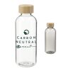 Sona 22oz RPET Reusable Bottle w/ FSC Bamboo lid White | No Imprint | not available | not available
