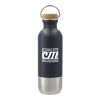 Lagom Single wall Stainless steel Bottle 27oz Navy | No Imprint | not available | not available