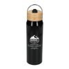 Billy 26oz ECO Aluminum Bottle w/ FSC Bamboo Lid Onyx | No Imprint | not available | not available