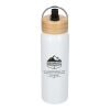 Billy 26oz ECO Aluminum Bottle w/ FSC Bamboo Lid White | No Imprint | not available | not available