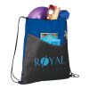 Rivers Non-Woven Drawstring Bag Royal Blue | No Imprint | not available | not available
