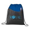 Rivers Non-Woven Drawstring Bag Royal Blue | No Imprint | not available | not available