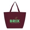 YaYa Budget Non-Woven Shopper Tote Burgundy | No Imprint | not available | not available