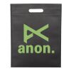 Freedom Heat Seal Non-Woven Tote Black | No Imprint | not available | not available