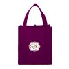 Little Juno Non-Woven Grocery Tote Burgundy | No Imprint | not available | not available