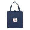 Little Juno Non-Woven Grocery Tote Navy Blue | No Imprint | not available | not available