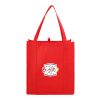 Little Juno Non-Woven Grocery Tote Red | No Imprint | not available | not available